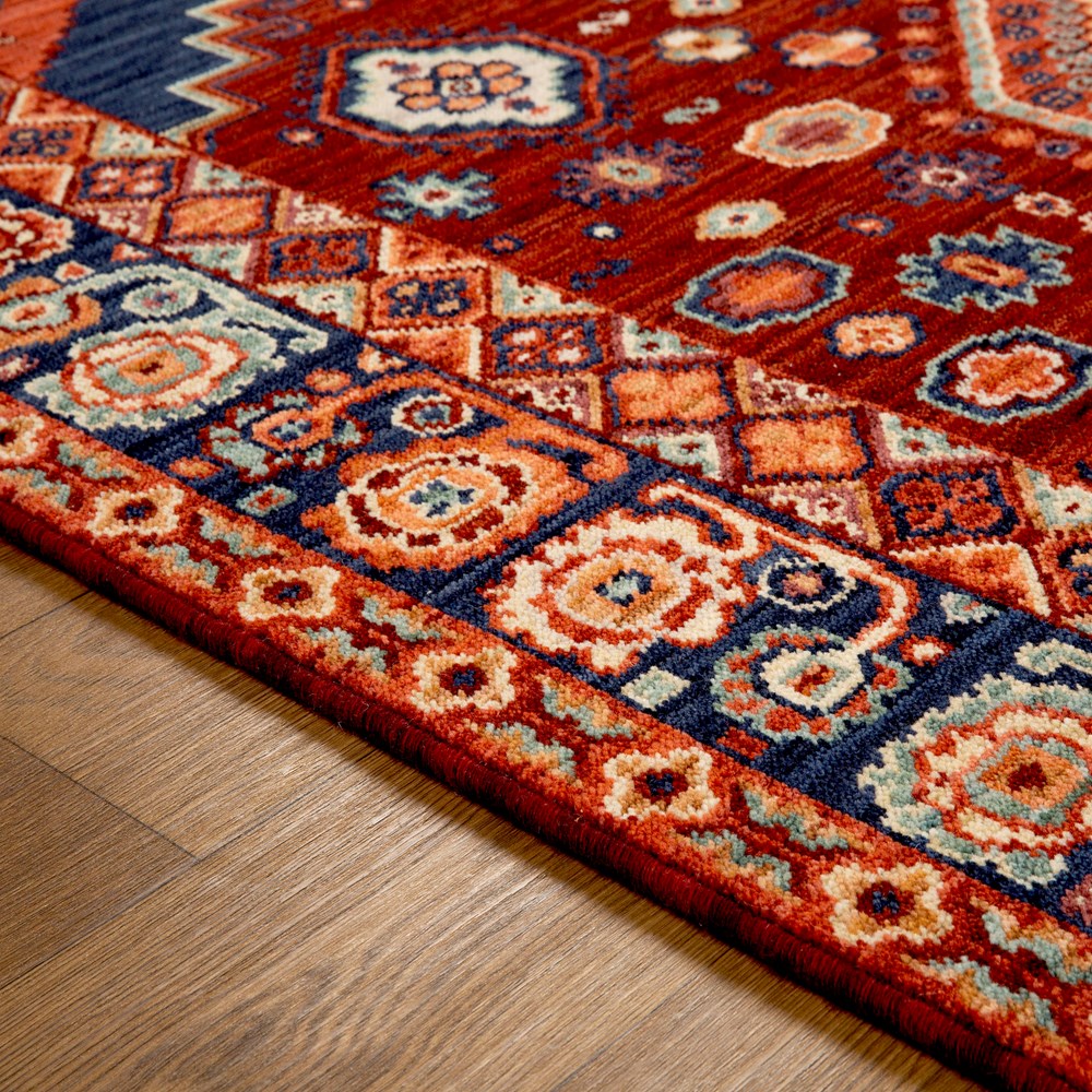 Nomad 4601 S Traditional Runner Rugs in Multi